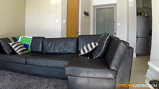 Big Black Ass Ebony MILF RAMMED ROUGH POV In Amateur Interracial Casting