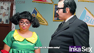 INKA SEX - The Witch of 69 is fucked by Don Mamón in secret from the neighborhood.