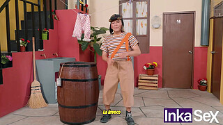 INKA SEX - The Witch of 69 is fucked by Don Mamón in secret from the neighborhood.