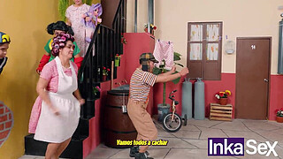INKA SEX - The Witch of 69 is fucked by Don Mamón in secret from the neighborhood.