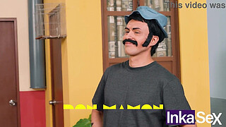 INKA SEX - The Witch of 69 is fucked by Don Mamón in secret from the neighborhood.