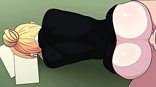 Naruto: Kunoichi Trainer | Hot Blonde Secretary Babe With A Big Perfect Ass Public Blowjob And Anal Sex With Creampie At Office | Anime Hentai Porn Game