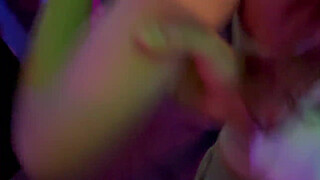 Risky public sex in a club. Met a stranger and fucked her