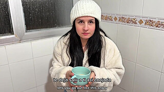 I invited a girl I didn't know from the subway to my house and we ended up having sex