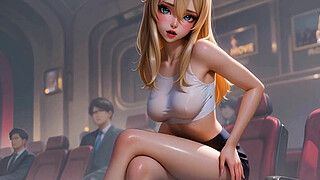 Public Teen Gangbang - AI Generated