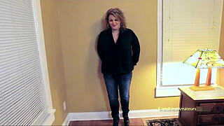 Busty Mature Brunette Laura Sloppy Deepthroat Then Hard Pounding Heat!