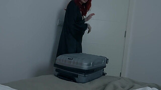 Step Mom's Viagra Mix-Up: Stepson Fucks Her in Hotel Share Bed