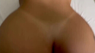 The uncle fucked his niece's pussy; she has a big ass and small tits.