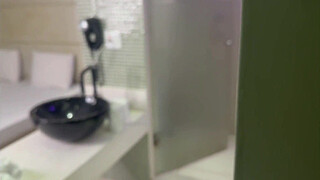 The uncle fucked his niece's pussy; she has a big ass and small tits.