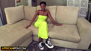 Tight Pussy Ebony HARDCORE RAILED By BWC Producer In Interracial Casting