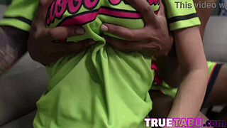 Hot Milf Trainer Lily Lane Play off With Her Best Player Before Match