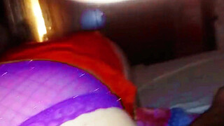 Big-assed mature milf having sex with her neighbor