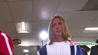 Patriarchy Strokes (Teen Used After Boxing Match By Stepdad And Stepbro)