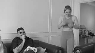 I slept with my new boyfriend's best friend while he was gone and he filled me with his cum