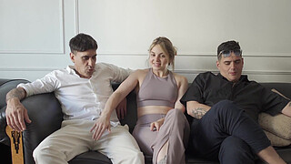 I slept with my new boyfriend's best friend while he was gone and he filled me with his cum