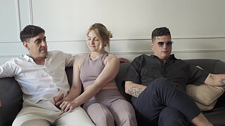 I slept with my new boyfriend's best friend while he was gone and he filled me with his cum