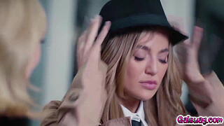 Lilly Bell and Blake Blossom decide to keep roleplaying just for the fun of it which eventually leads to some sultry sensual sex