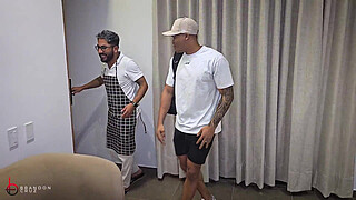 Cuckold Wife Fucks a BBC Without Her Husband Noticing - Brandon Cruz & Selena Stone