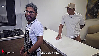 Cuckold Wife Fucks a BBC Without Her Husband Noticing - Brandon Cruz & Selena Stone