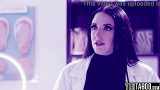 Big tits BBW doctor makes Latina patient ride BBC in front of her