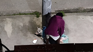 I called the beggar over and had sex with him without a condom.