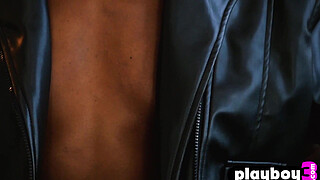 Sexy black MILF Ana Foxxx passion posing and hot dancing for the Playboy