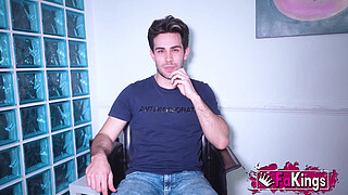 Milf redhead bangs a stud in the dark. Lidia Crespo blind dates on FAKings