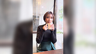 Part 1: "Just once..." Aimi (33), a busty wife, gets permission from her husband to get pregnant.