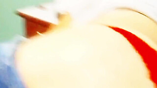 I fuck a milf doggy style with a dildo in her ass, pawg