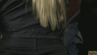 He just wanted to park his car but she had something much more naughtier on her dirty mind