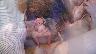 Behind the scenes of Gangbang Anal Orgy with Oksana Katysheva, Nicole Murkovski and Margo Von Teese!