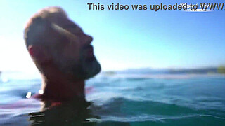 All Natural MILF Julia North Underwater Anal in the pool