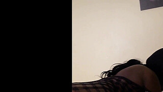 ebony lingerie twerk and tease pussy flash.