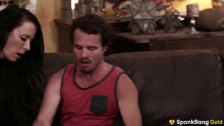 SPANKBANG GOLD - Horny MILF'S Pounded By BIG Cocked College Boys In Epic Orgy