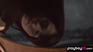 Absolute lovely redhead teen Sabina Rouge ready to sweep you off your feet