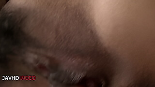 Group Sex where Karen Natsuharo seduces passionately Blowjob both men until they fuck MILF