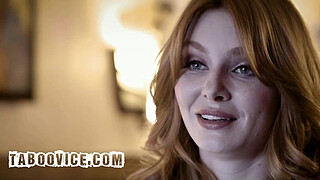 Widowed Stepdad Fucks His Stepson's Redhead Girlfriend