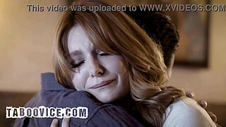 Widowed Stepdad Fucks His Stepson's Redhead Girlfriend