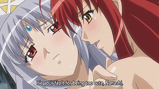 Hentai teen fucks redhead on the beach