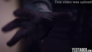 Big tits curvy MILF wife fucks cheating hubby and teen babysitter