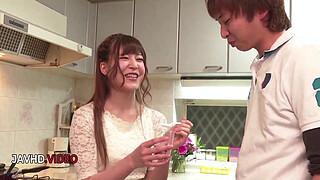 Wild Japanese beauty Mai Oginos busty passion ignites serious blowjob session