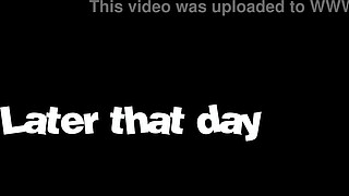 Big ass teen stepsis devours stepbros big dick after her breakup