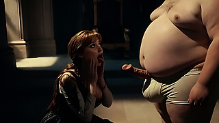 Fiery Braided Redhead Princess Broken – Innocent Winter Royal Turns Into Cum-Guzzling Cowgirl Slut