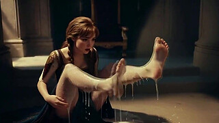 Fiery Braided Redhead Princess Broken – Innocent Winter Royal Turns Into Cum-Guzzling Cowgirl Slut