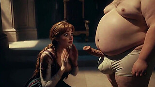 Fiery Braided Redhead Princess Broken – Innocent Winter Royal Turns Into Cum-Guzzling Cowgirl Slut