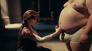 Fiery Braided Redhead Princess Broken – Innocent Winter Royal Turns Into Cum-Guzzling Cowgirl Slut