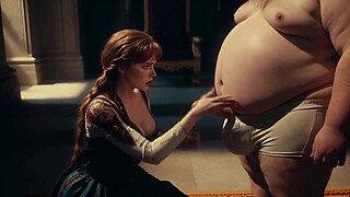 Fiery Braided Redhead Princess Broken – Innocent Winter Royal Turns Into Cum-Guzzling Cowgirl Slut