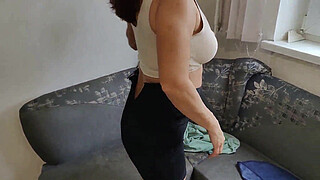 Paid the kitchen renovation with her pussy and ass!