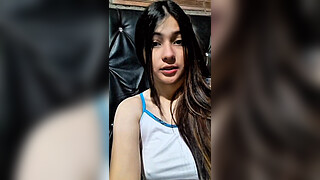 My horny stepdaughter asked me to massage her ass before she went to bed with my wife.