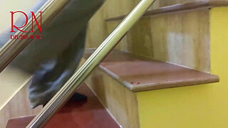 Fucking the maid while the wife is away! Cheating husband. Betrayed wife. scene 1